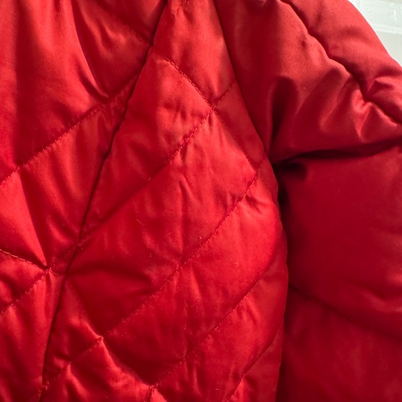 Eddie Bauer Women's Cherry Red Puffer Coat - Picture 7 of 7